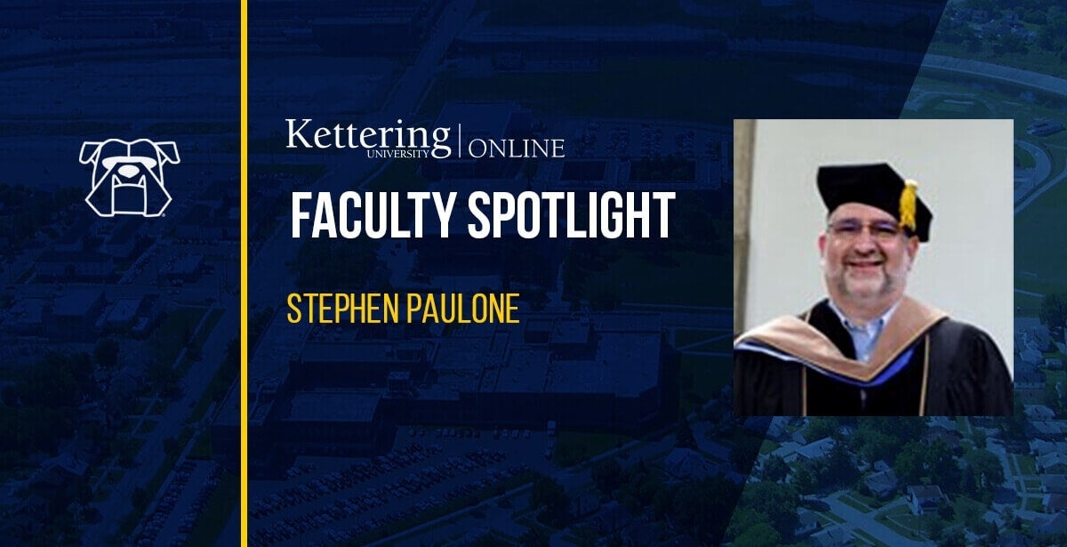 Kettering University Stephen Paulone-May2021