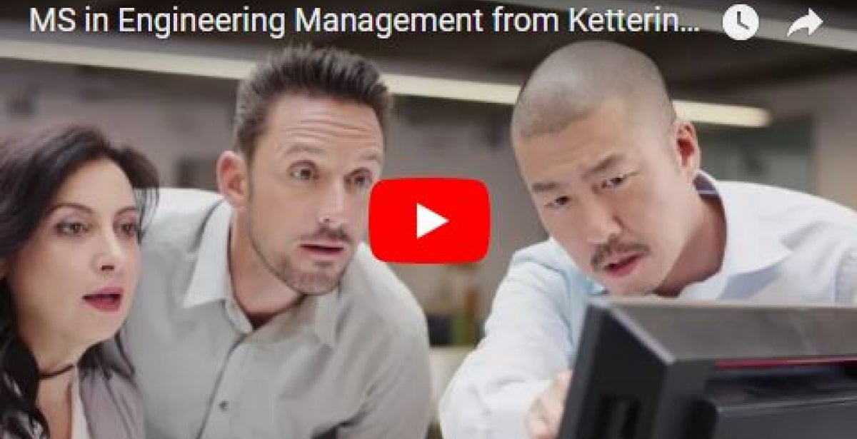 MS in Engineering Management from Kettering University video