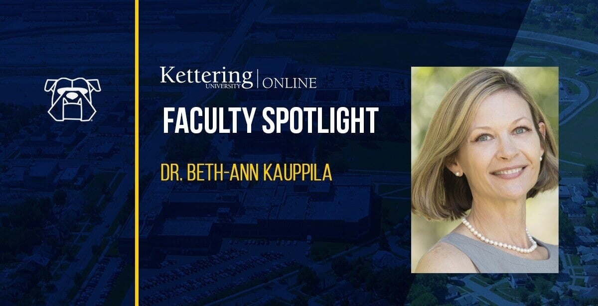 Veteran and Faculty Spotlight: Former Commander Beth-ann Kauppila, U.S. Navy, Medical Service Corps