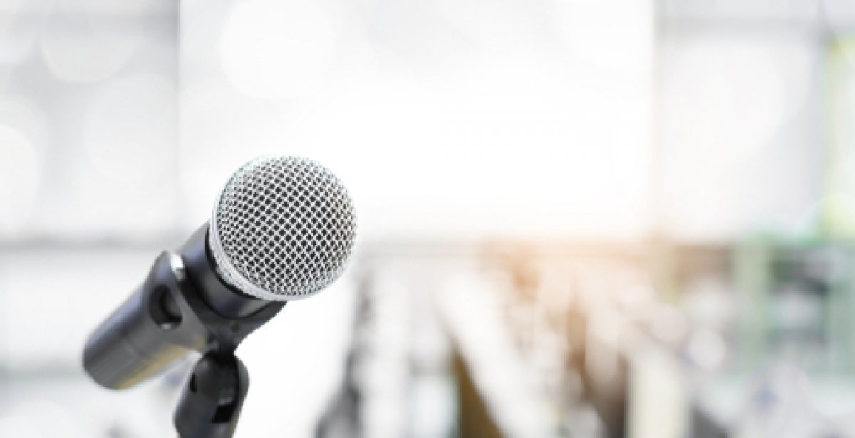 Public Speaking Tips blog header
